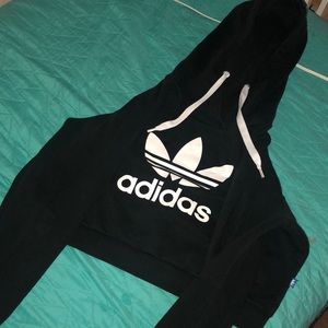 Adidas crop hoodie